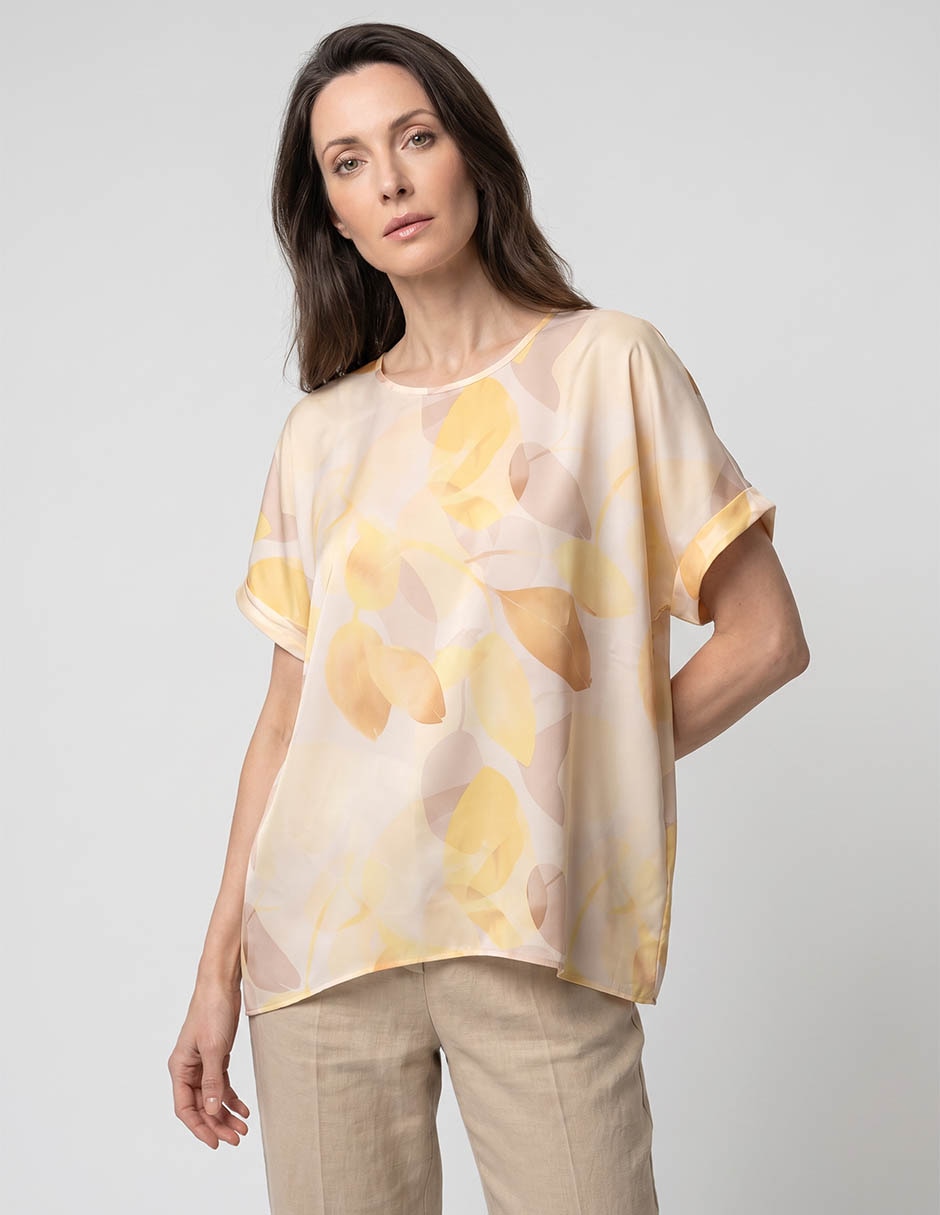 Blusa La Mode manga corta para mujer