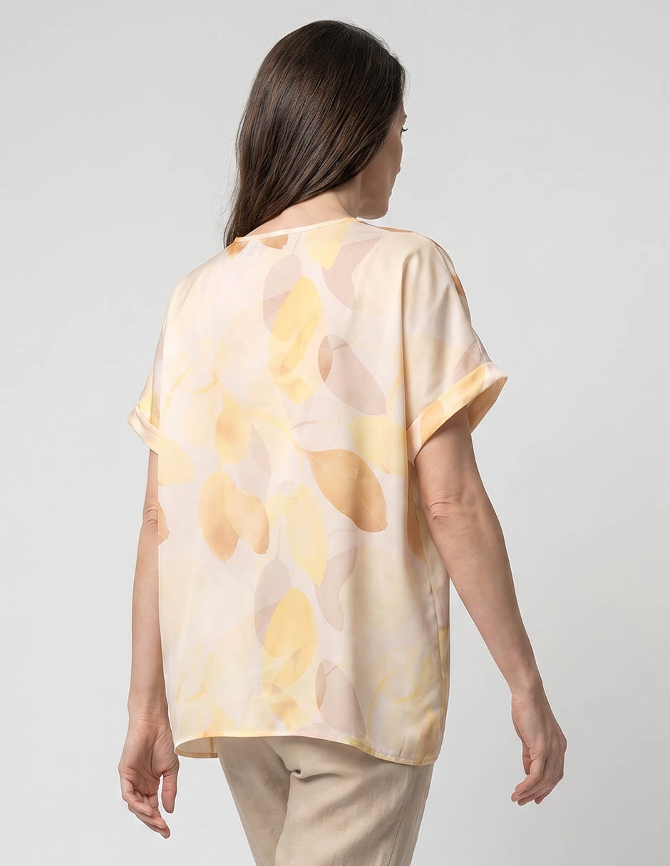 Blusa La Mode manga corta para mujer
