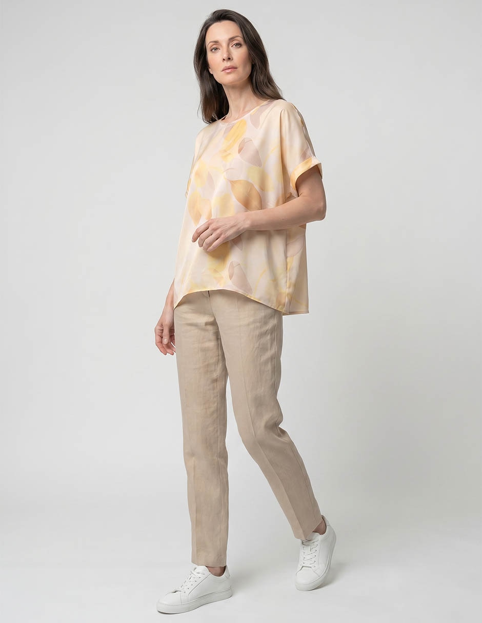 Blusa La Mode manga corta para mujer