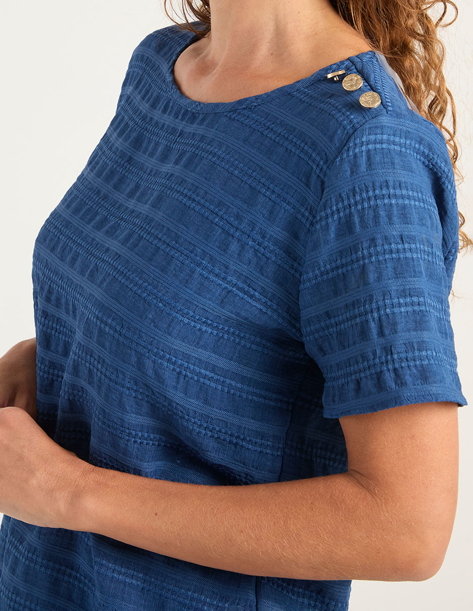 Blusa manga corta para mujer 9