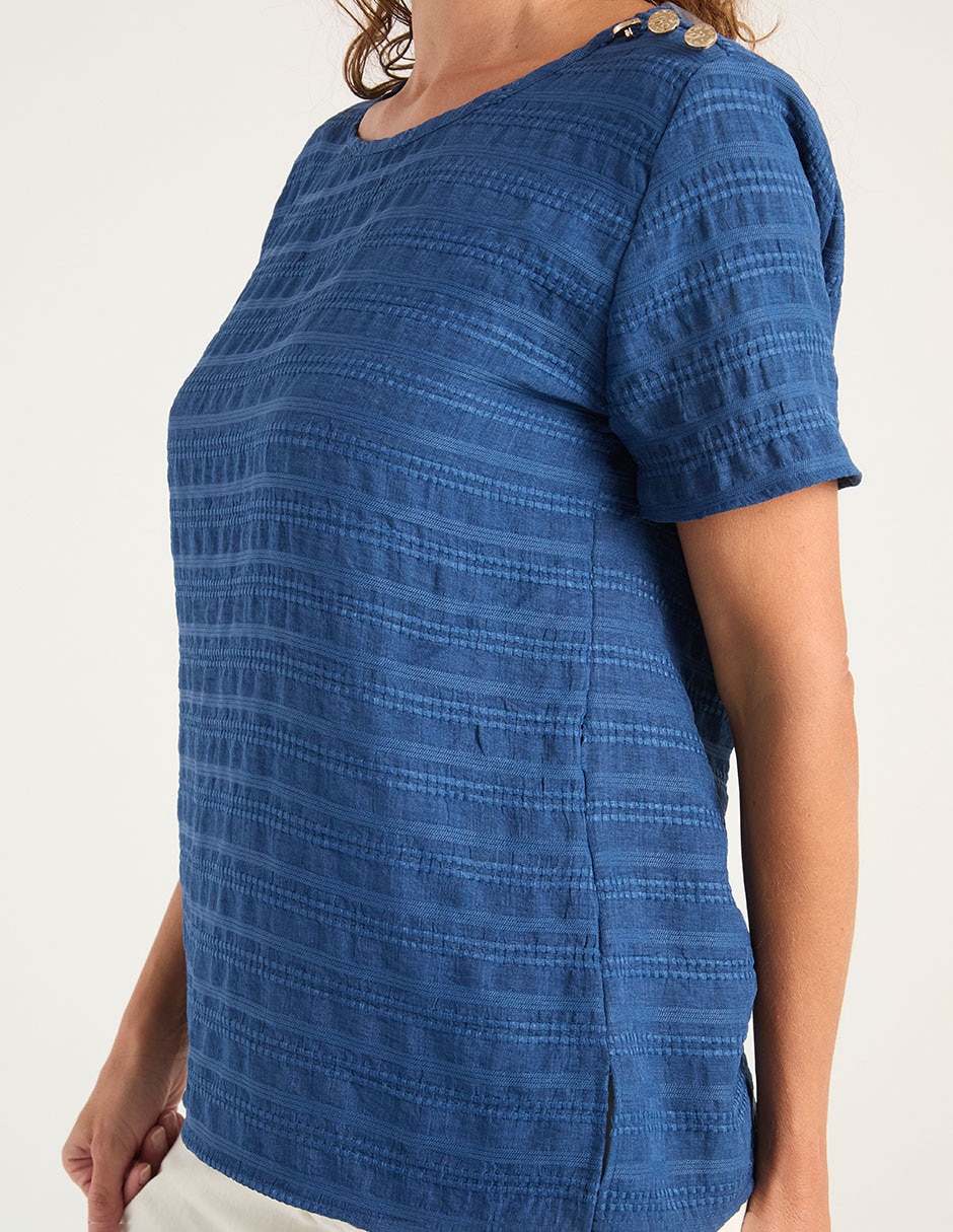 Blusa manga corta para mujer 10