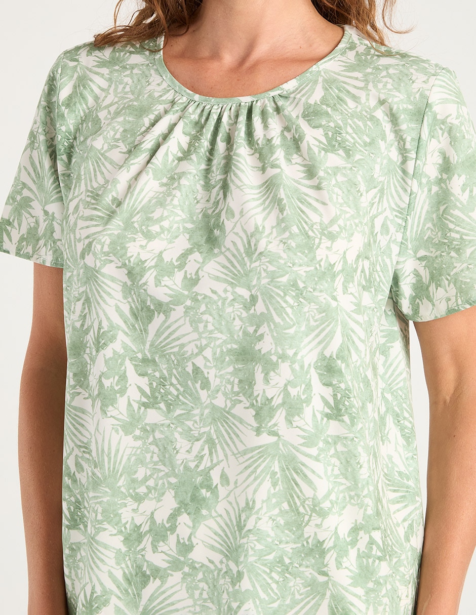 Blusa manga corta para mujer 10
