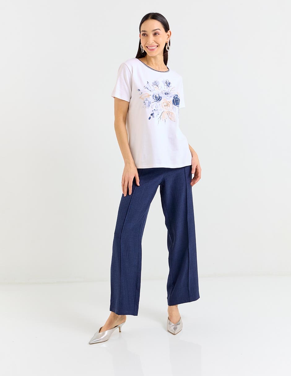Pantalón de vestir regular para mujer 3