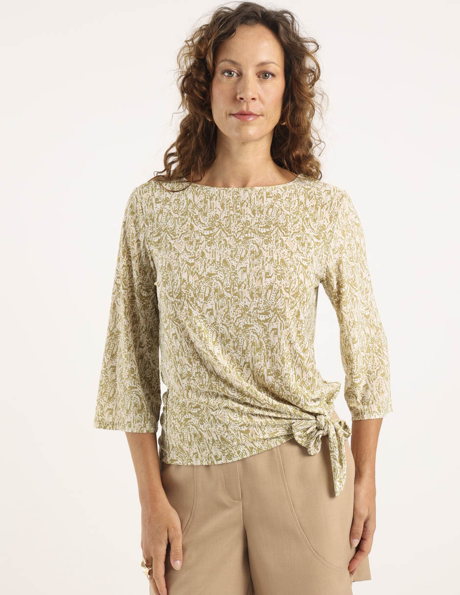 Blusa manga 3/4 para mujer 1