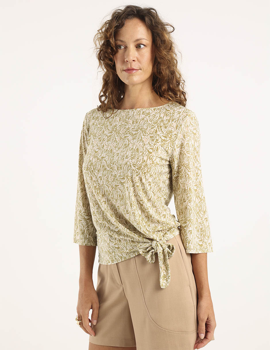 Blusa manga 3/4 para mujer 7