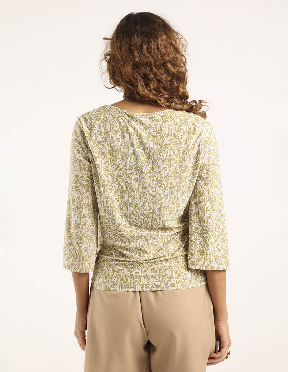Blusa manga 3/4 para mujer 11