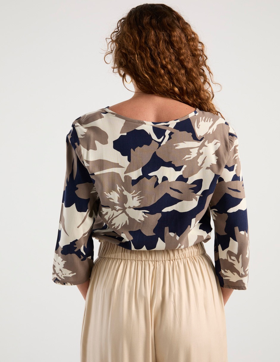 Blusa manga 3/4 para mujer 12