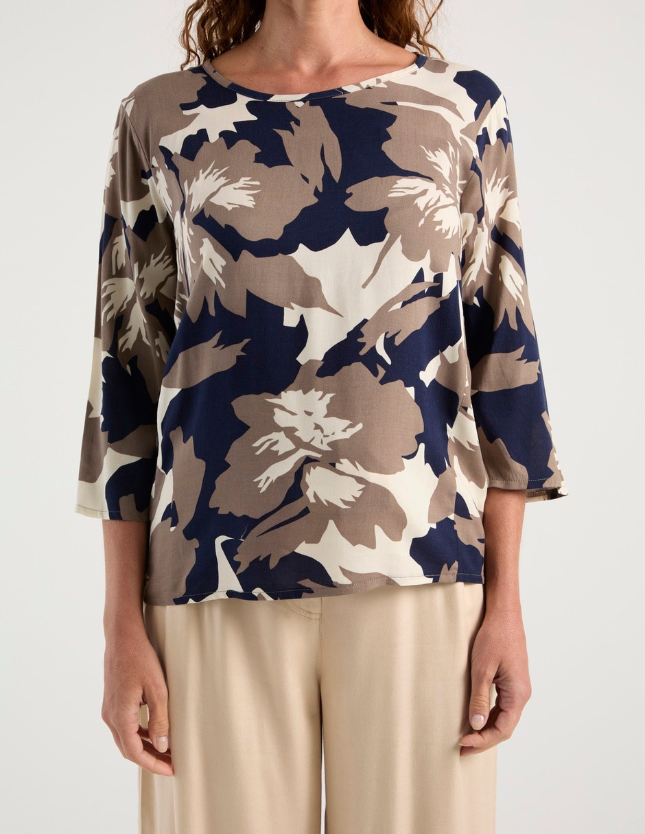 Blusa manga 3/4 para mujer 13
