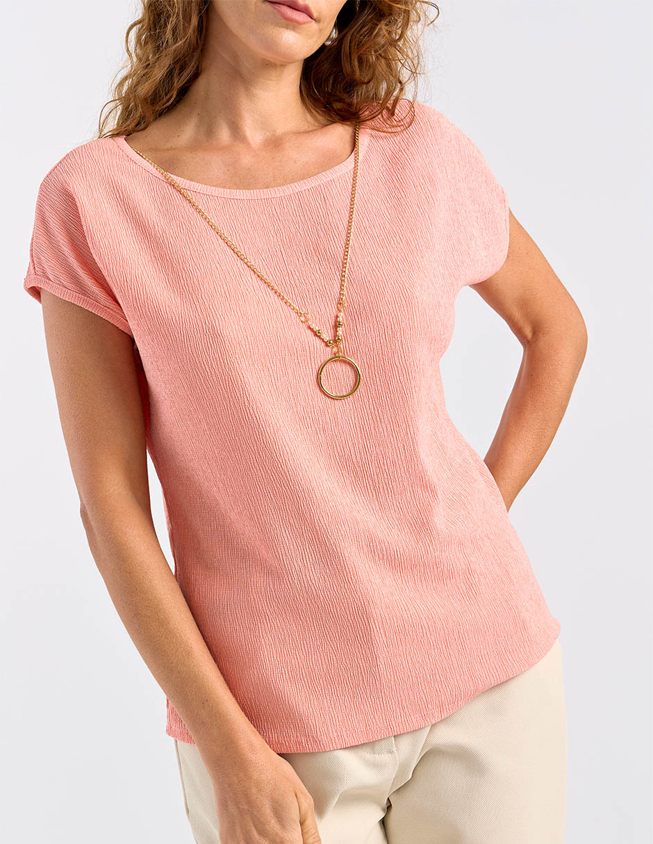 Blusa manga corta para mujer 10