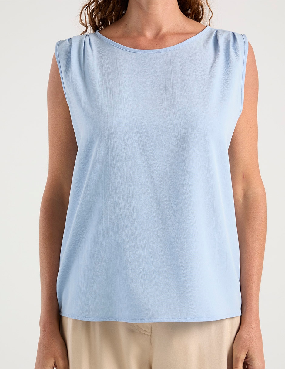 Blusa manga corta para mujer 13