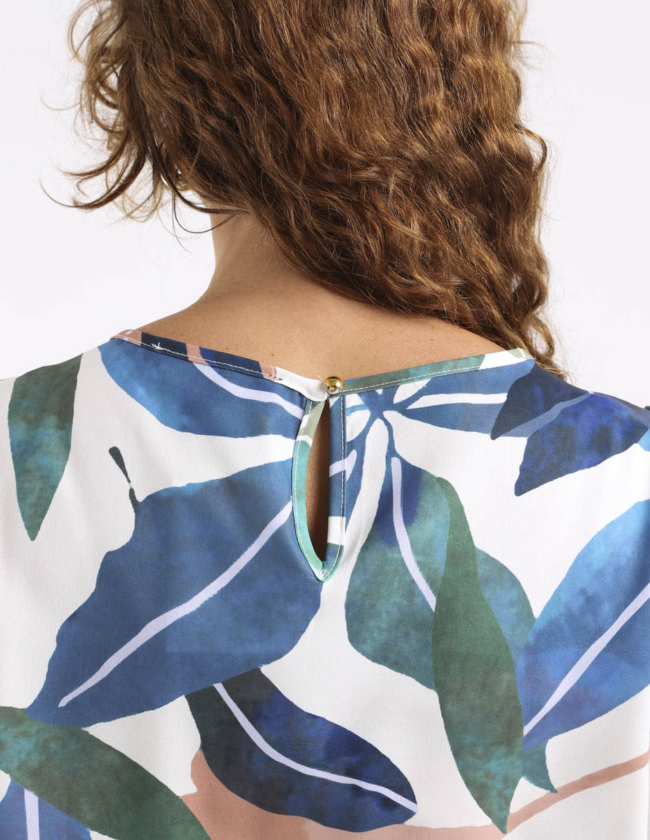 Blusa manga corta para mujer 10