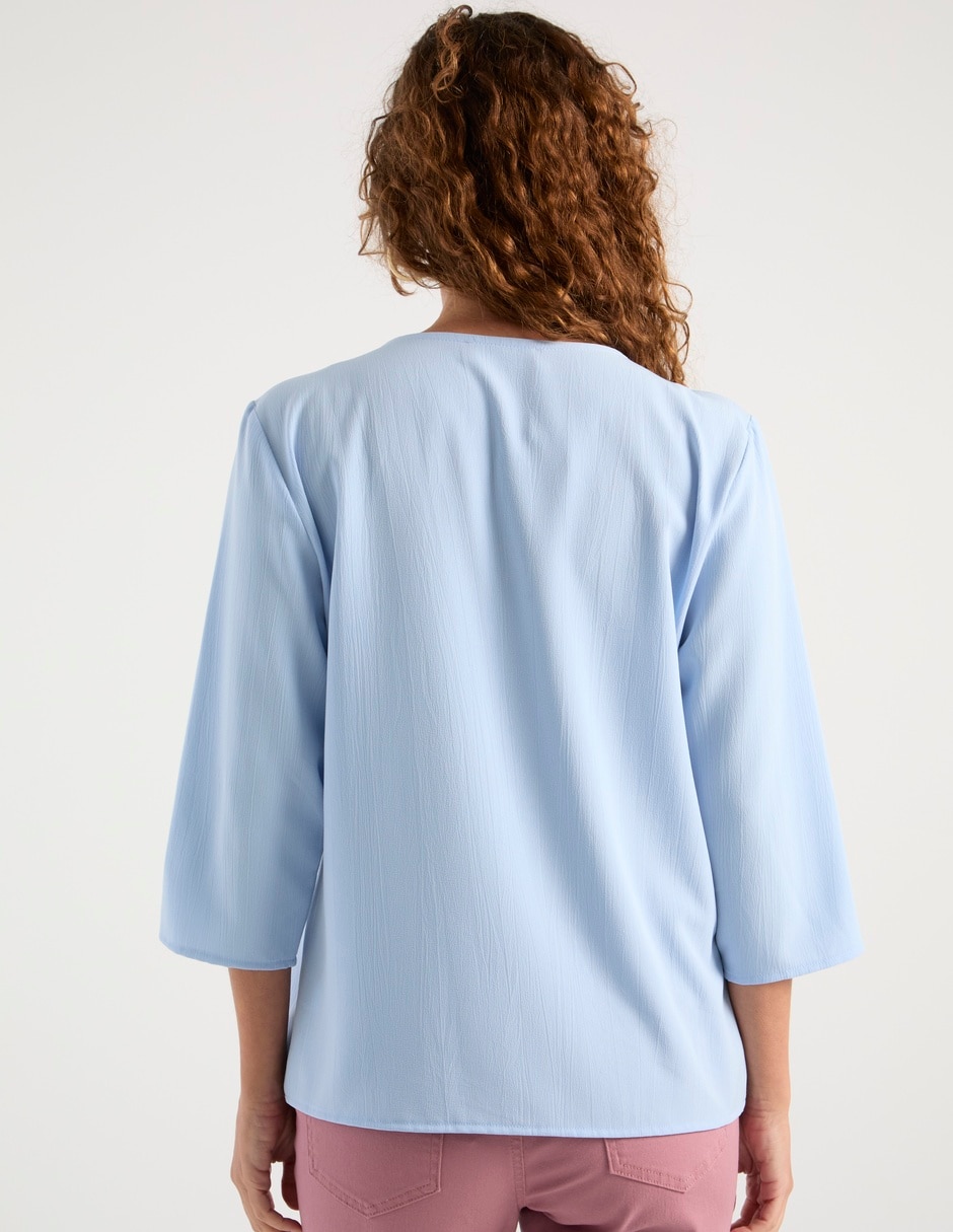 Blusa manga 3/4 para mujer 12