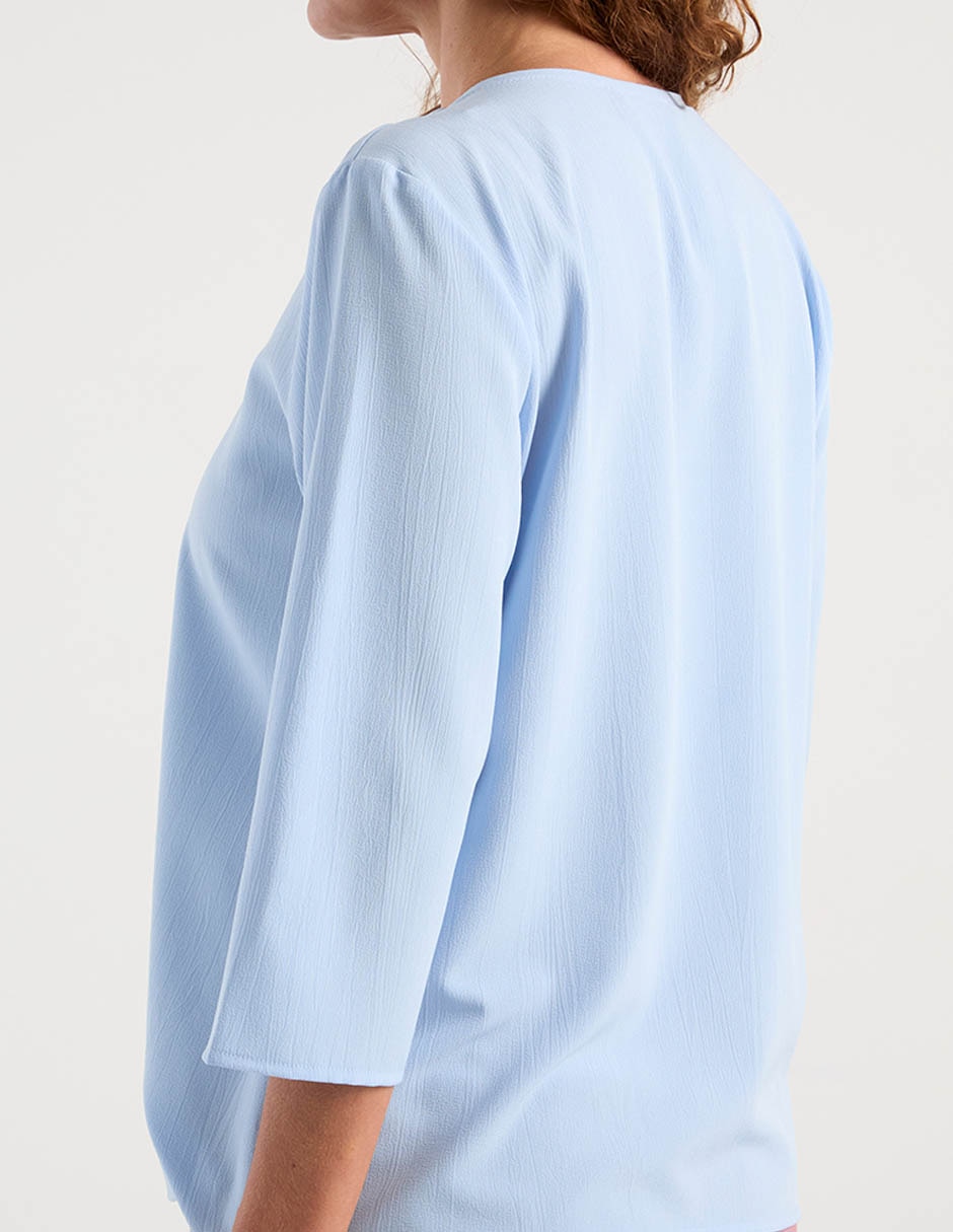 Blusa manga 3/4 para mujer 13
