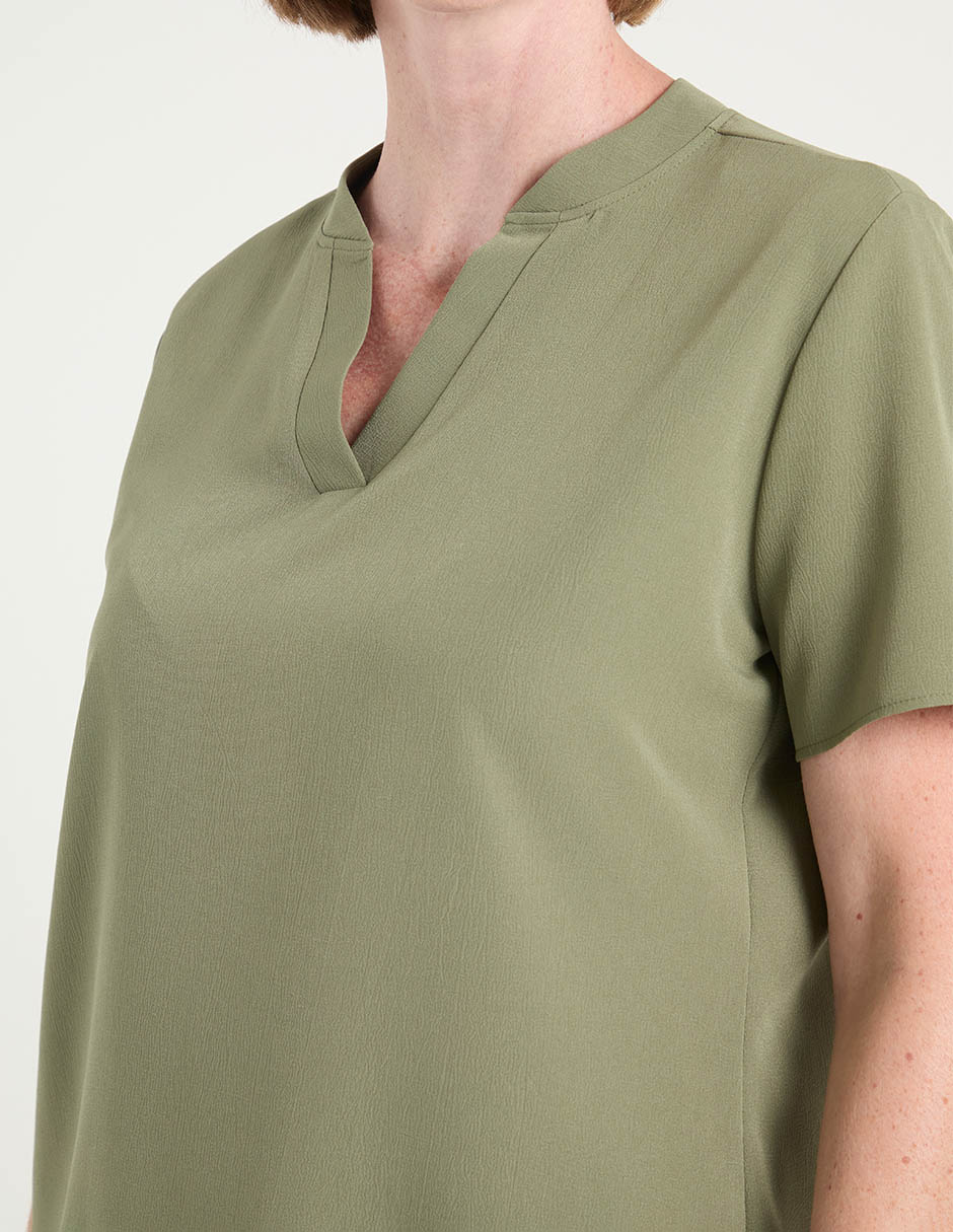 Blusa manga corta para mujer 9