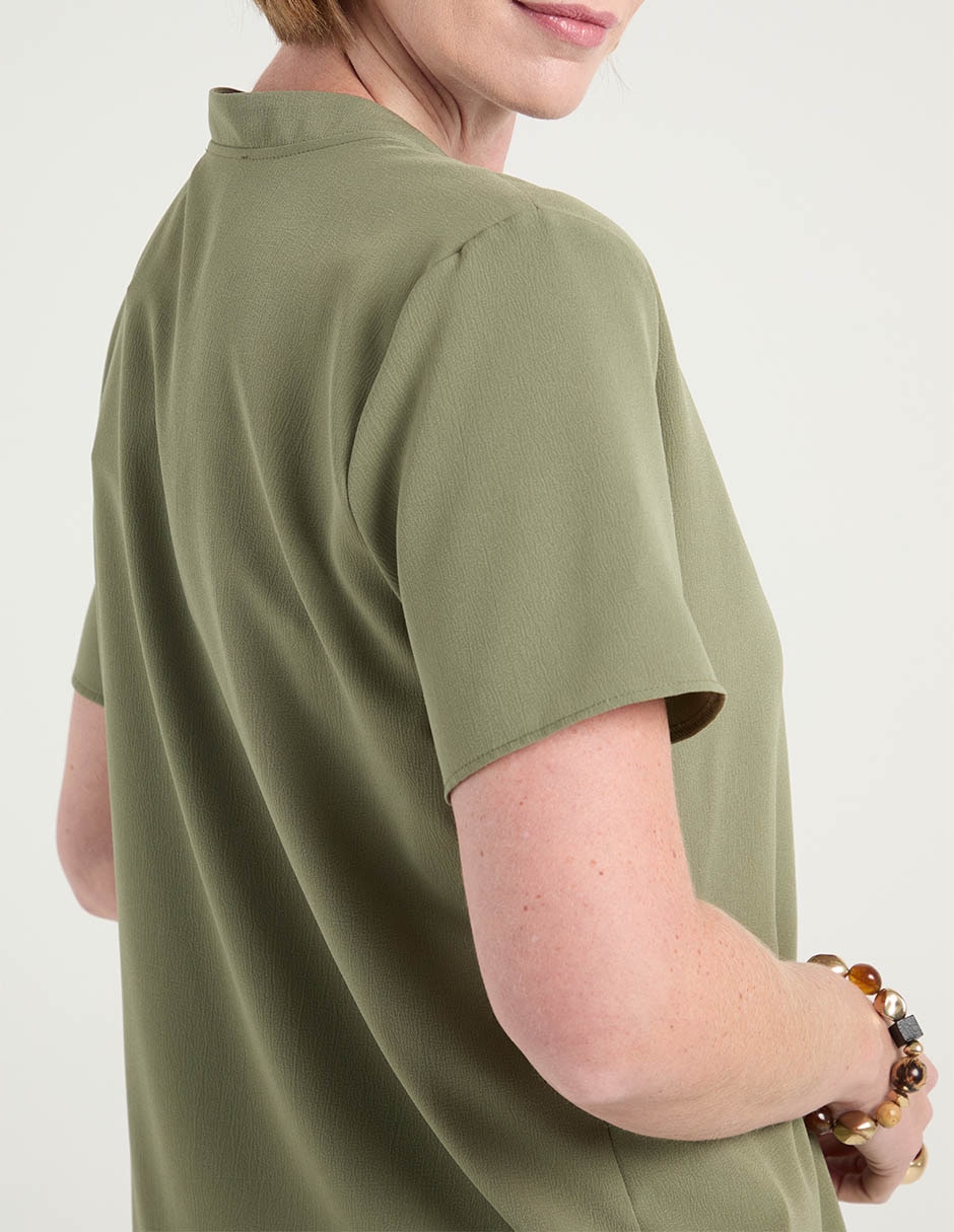 Blusa manga corta para mujer 10
