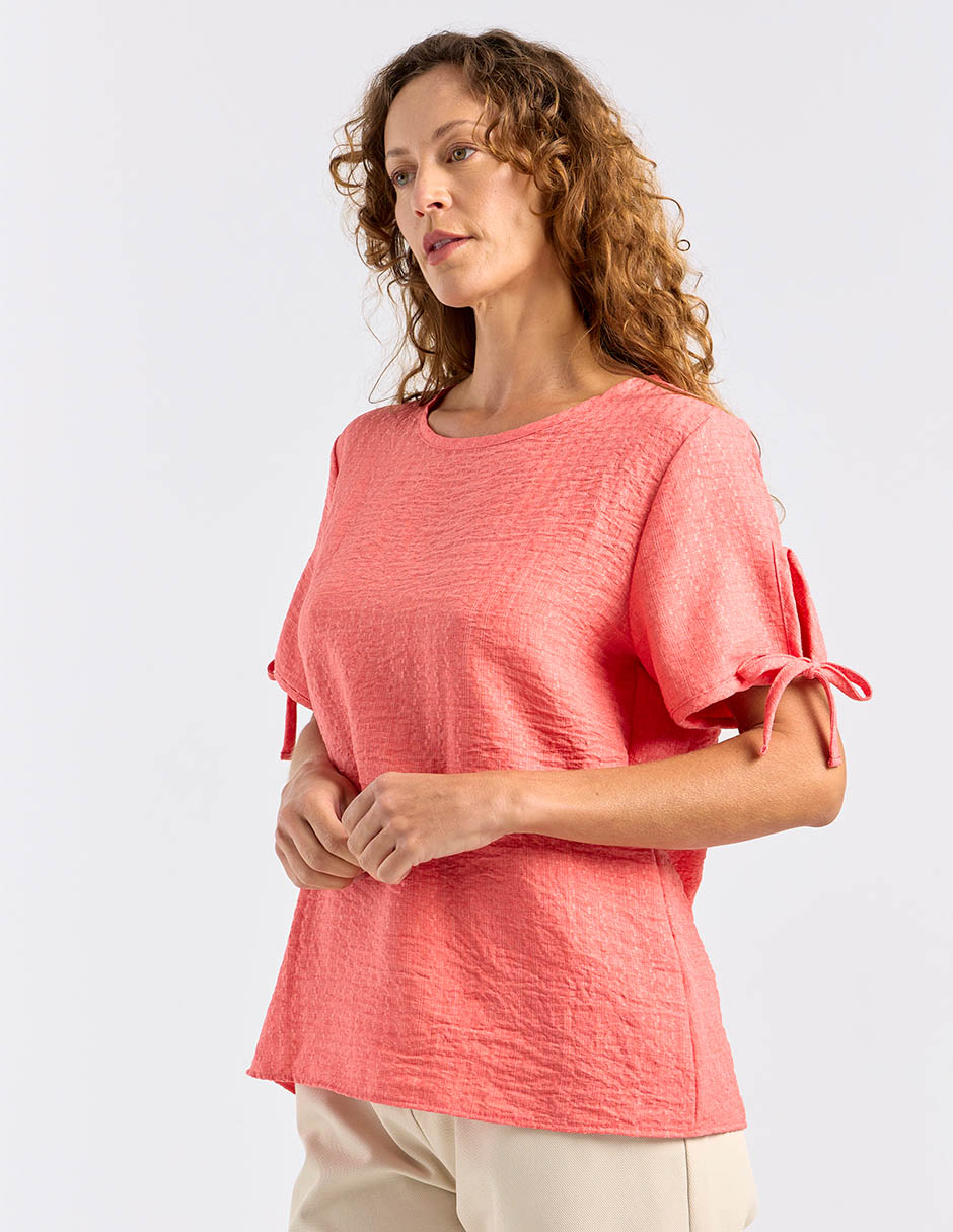 Blusa manga corta para mujer 1