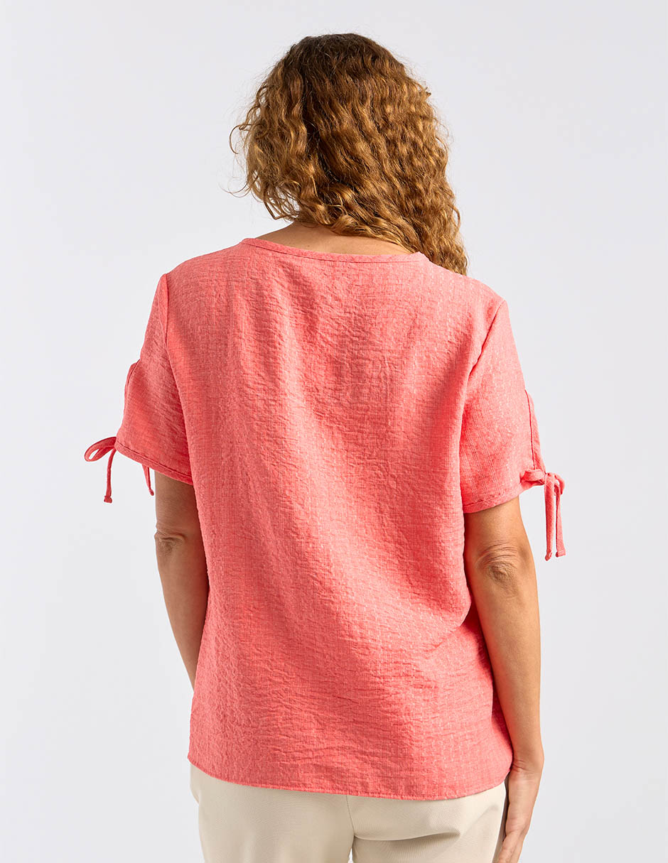 Blusa manga corta para mujer 9