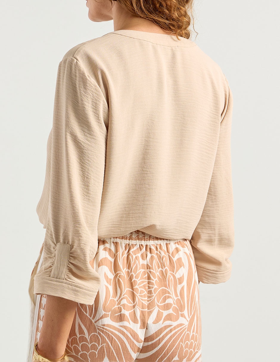Blusa La Mode manga 3/4 para mujer 11