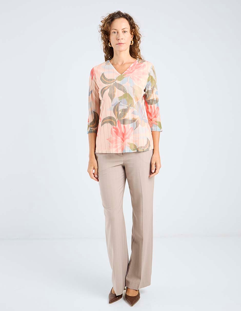 Blusa manga 3/4 para mujer 7