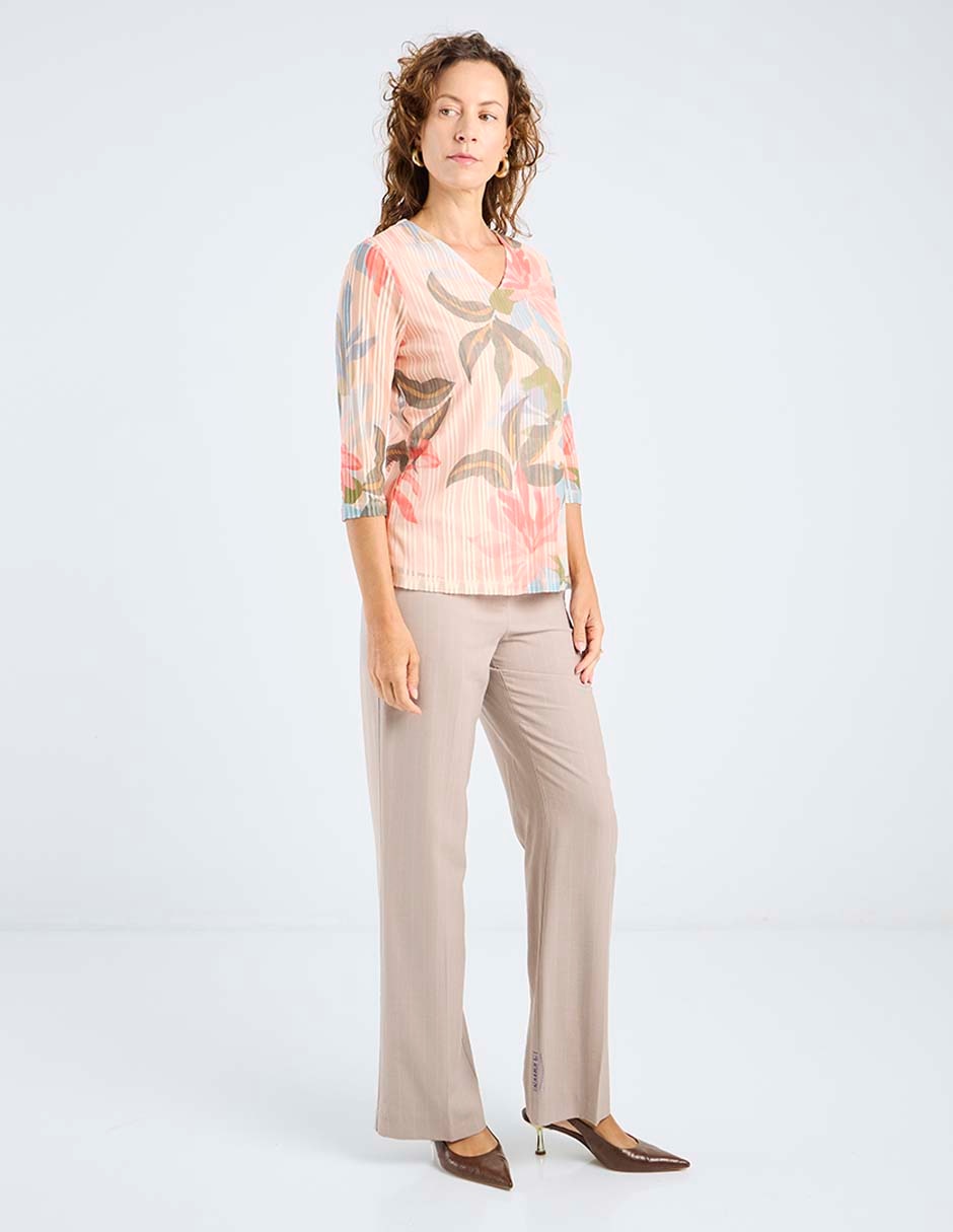 Blusa manga 3/4 para mujer 8