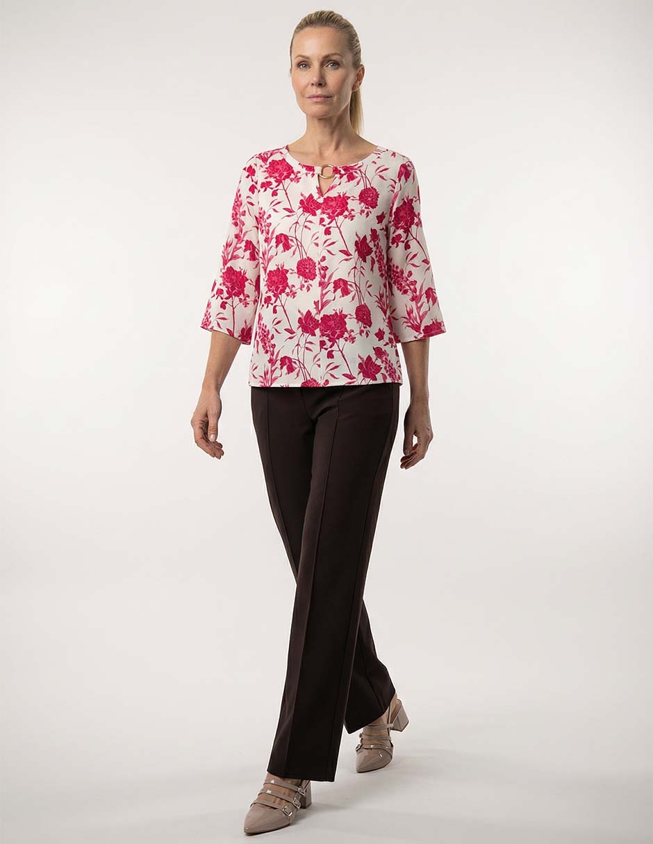 Blusa manga 3/4 para mujer 1