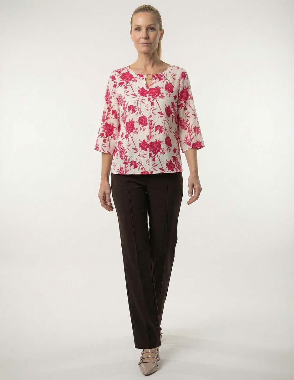 Blusa manga 3/4 para mujer 7
