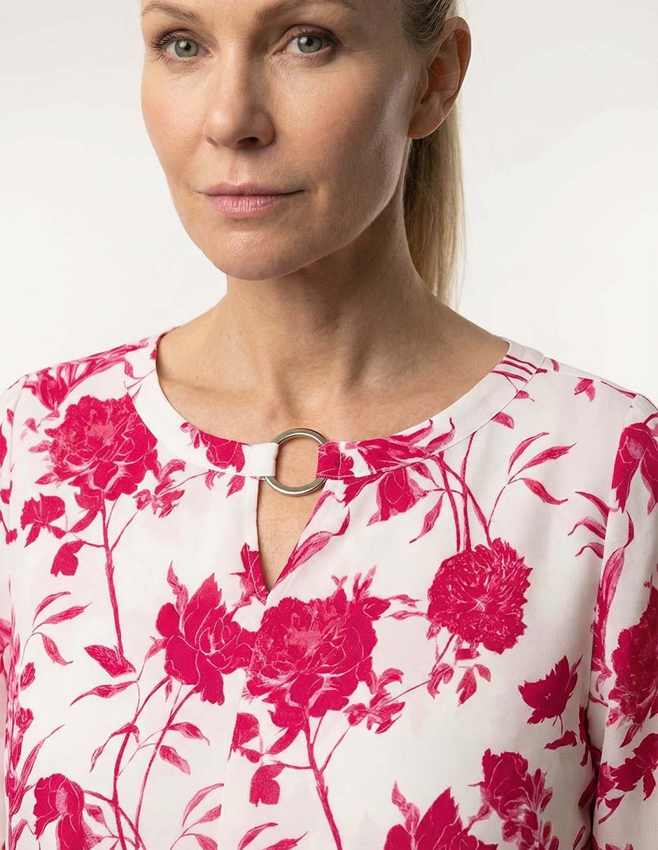 Blusa manga 3/4 para mujer 8