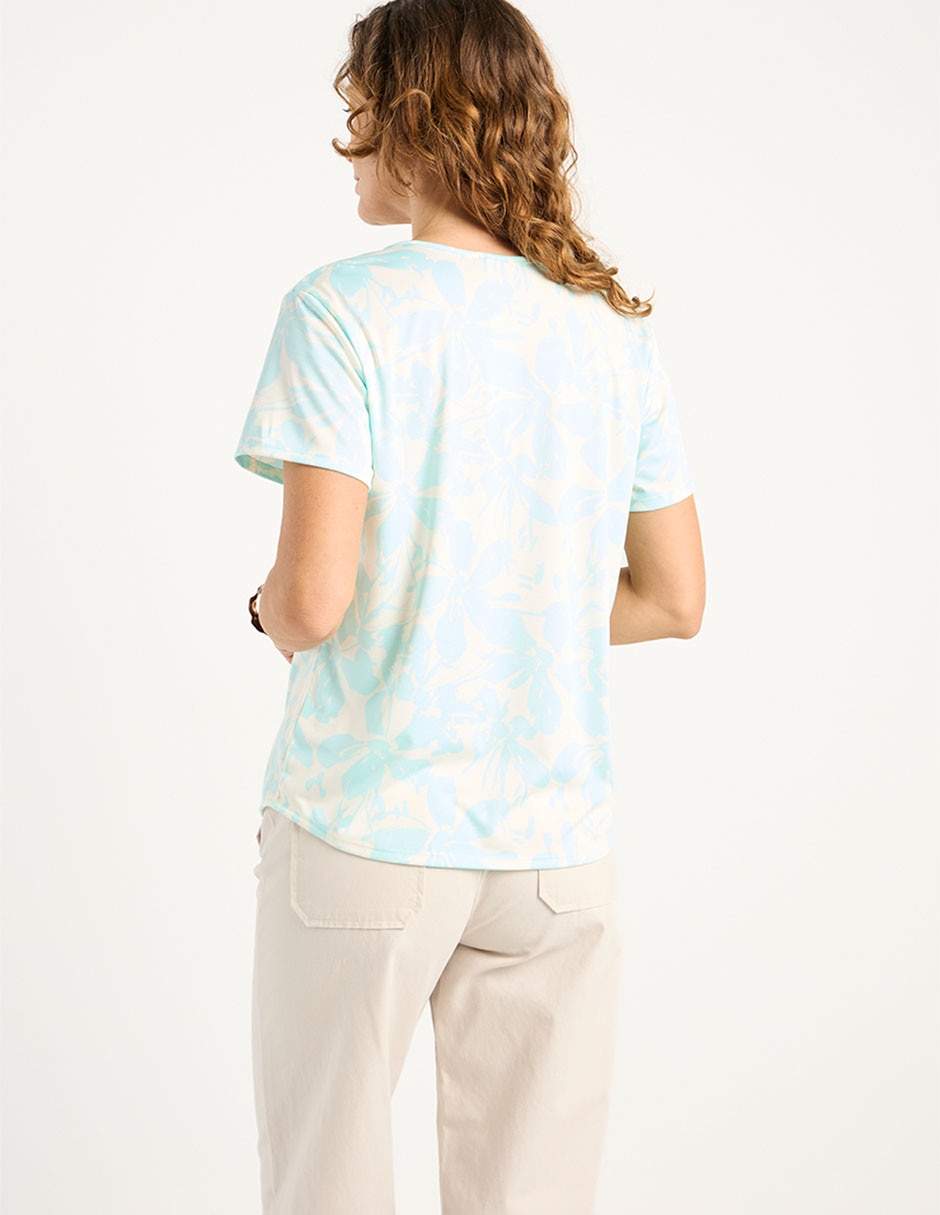 Blusa La Mode manga corta para mujer 11