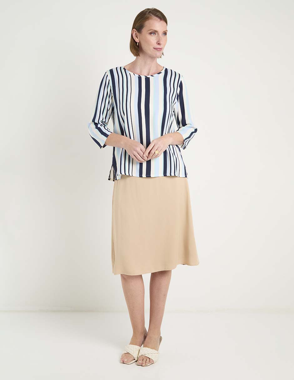 Blusa manga 3/4 para mujer 9
