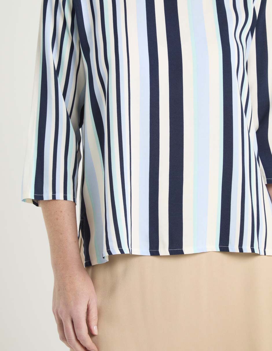 Blusa manga 3/4 para mujer 11
