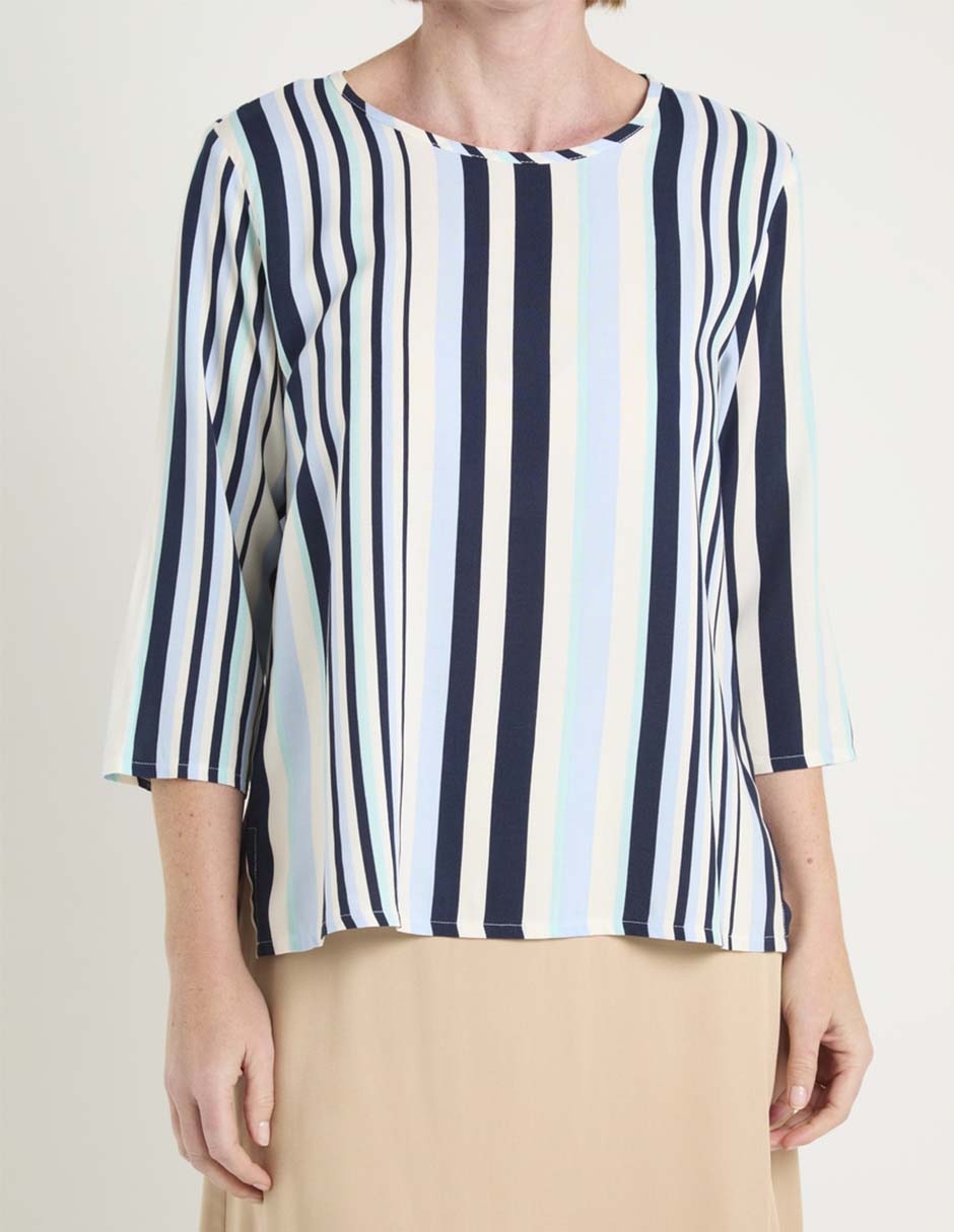 Blusa manga 3/4 para mujer 13