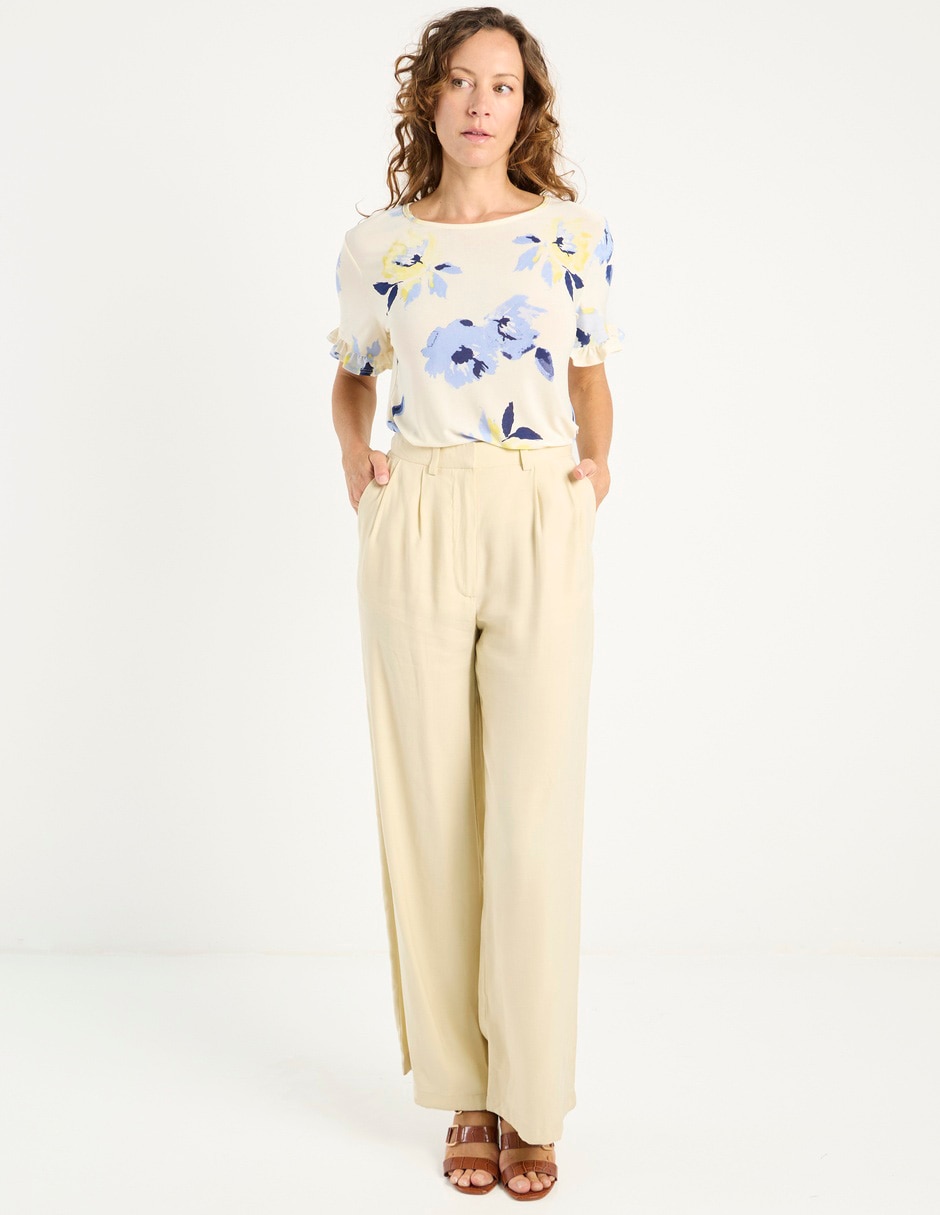 Blusa manga corta para mujer 9