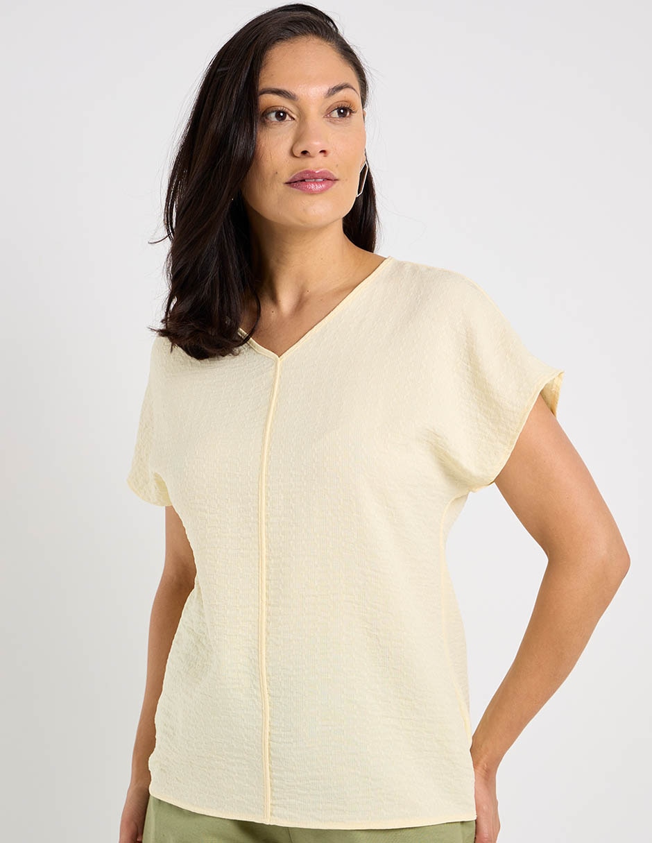 Blusa La Mode manga corta para mujer 1