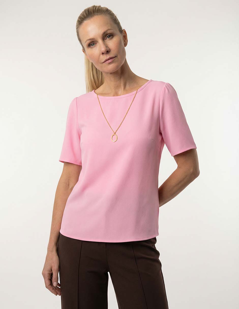 Blusa manga corta para mujer 1
