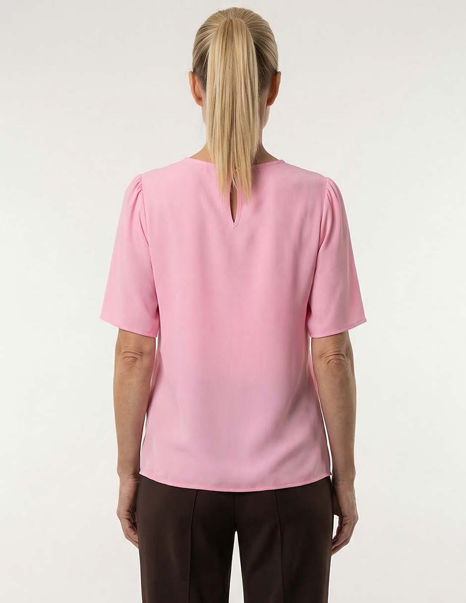 Blusa manga corta para mujer 7