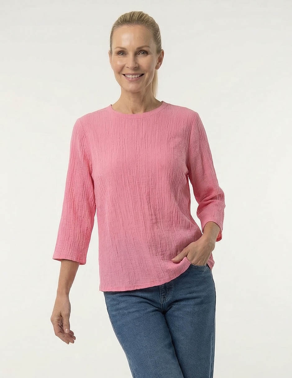 Blusa manga 3/4 para mujer 1