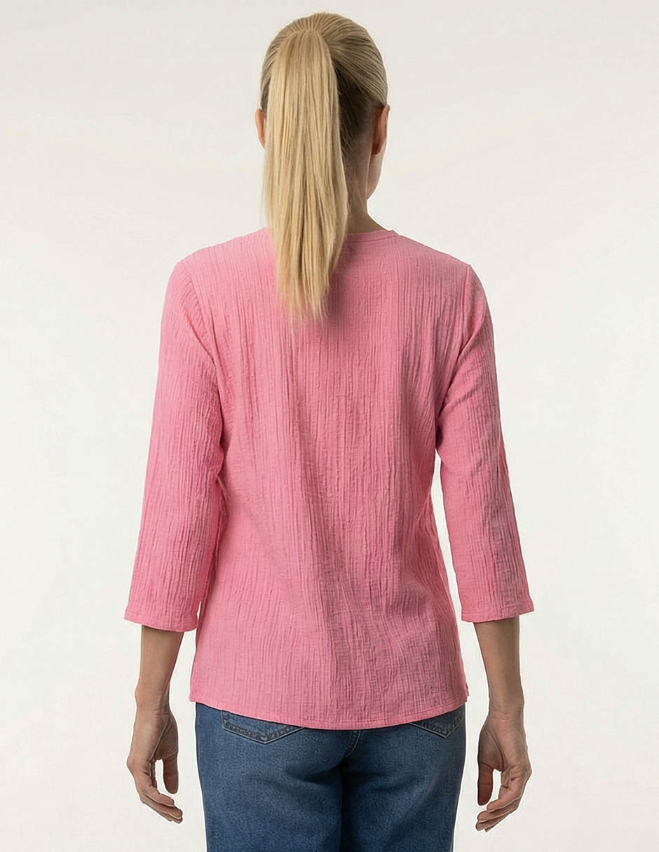 Blusa manga 3/4 para mujer 8