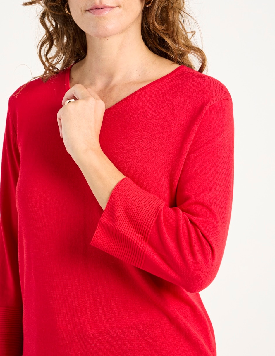 Blusa manga 3/4 para mujer 9