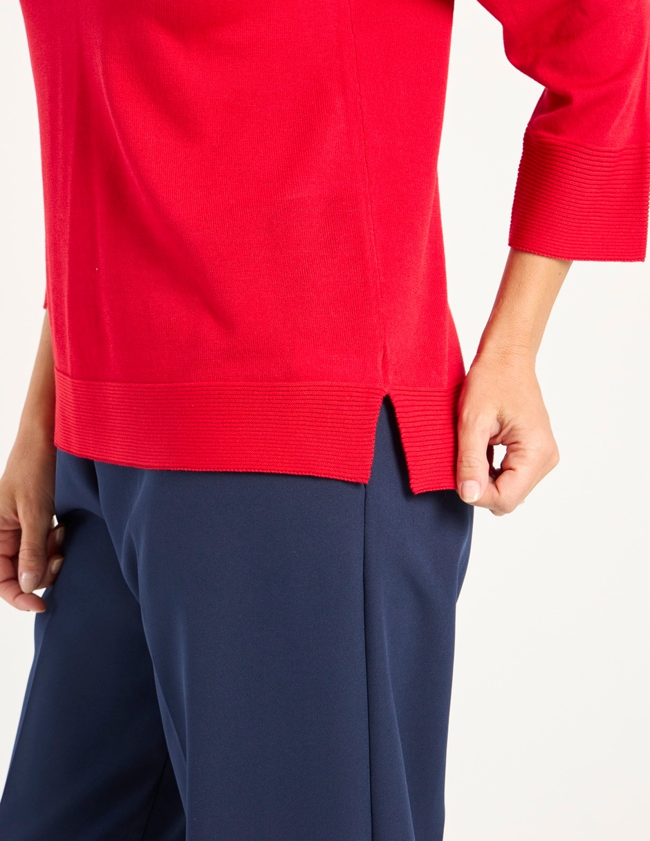 Blusa manga 3/4 para mujer 10