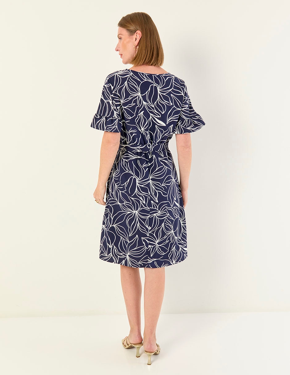 Vestido a la rodilla casual para mujer 2