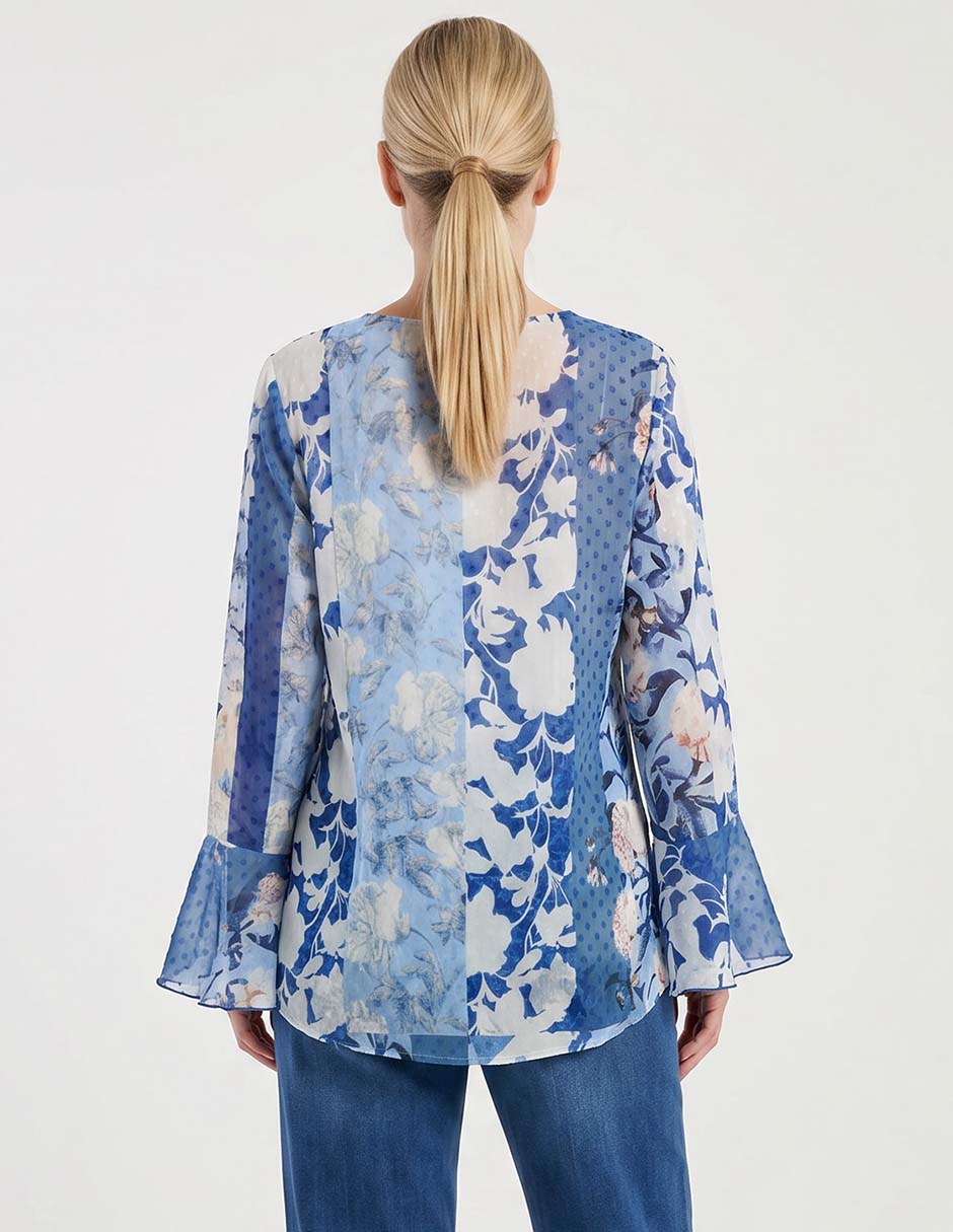 Blusa manga larga para mujer 3