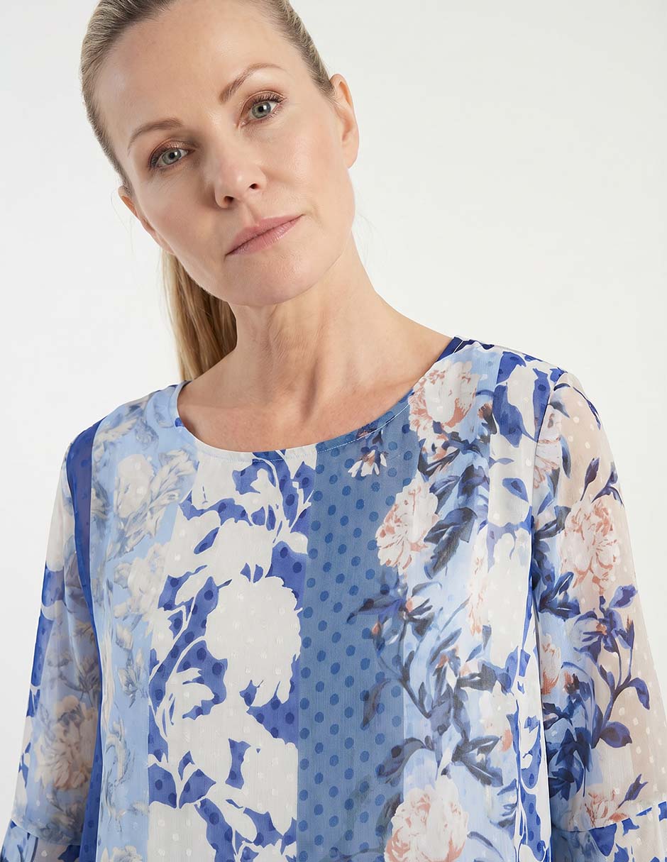 Blusa manga larga para mujer 5