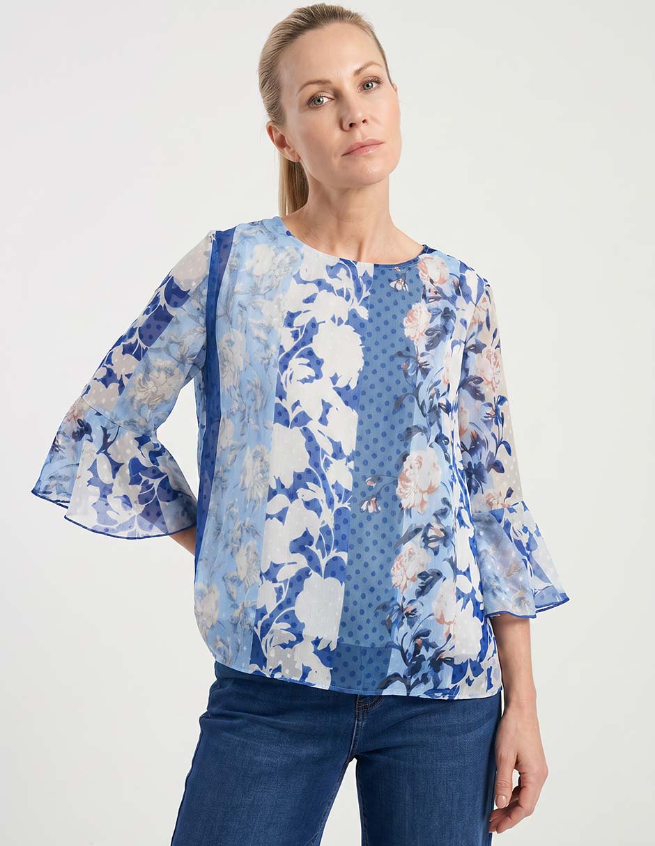 Blusa manga larga para mujer Blusa manga larga para mujer