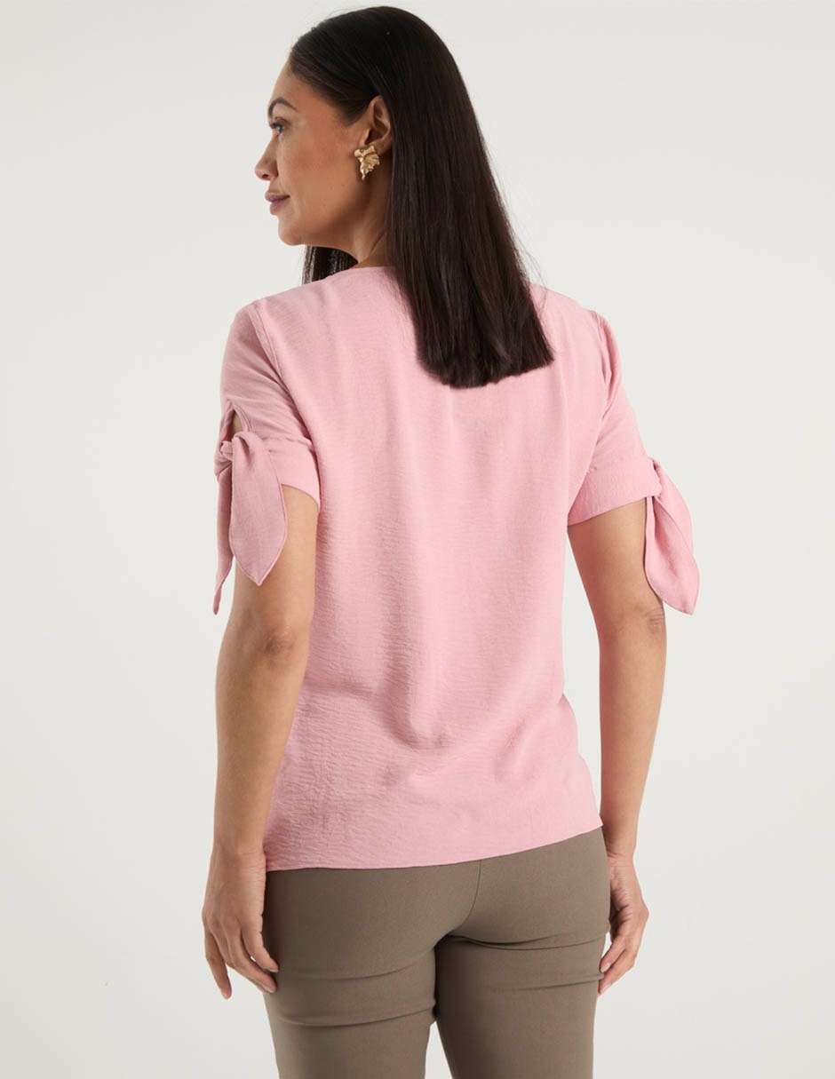 Blusa manga corta para mujer 11