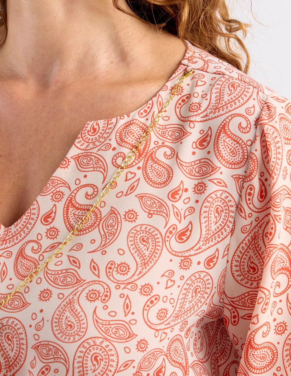 Blusa manga 3/4 para mujer 9
