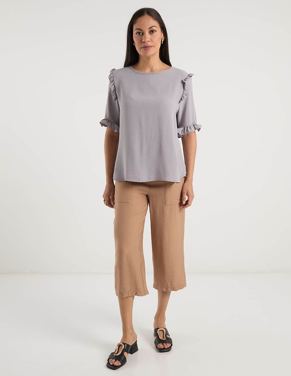 Pantalón straight para mujer 5