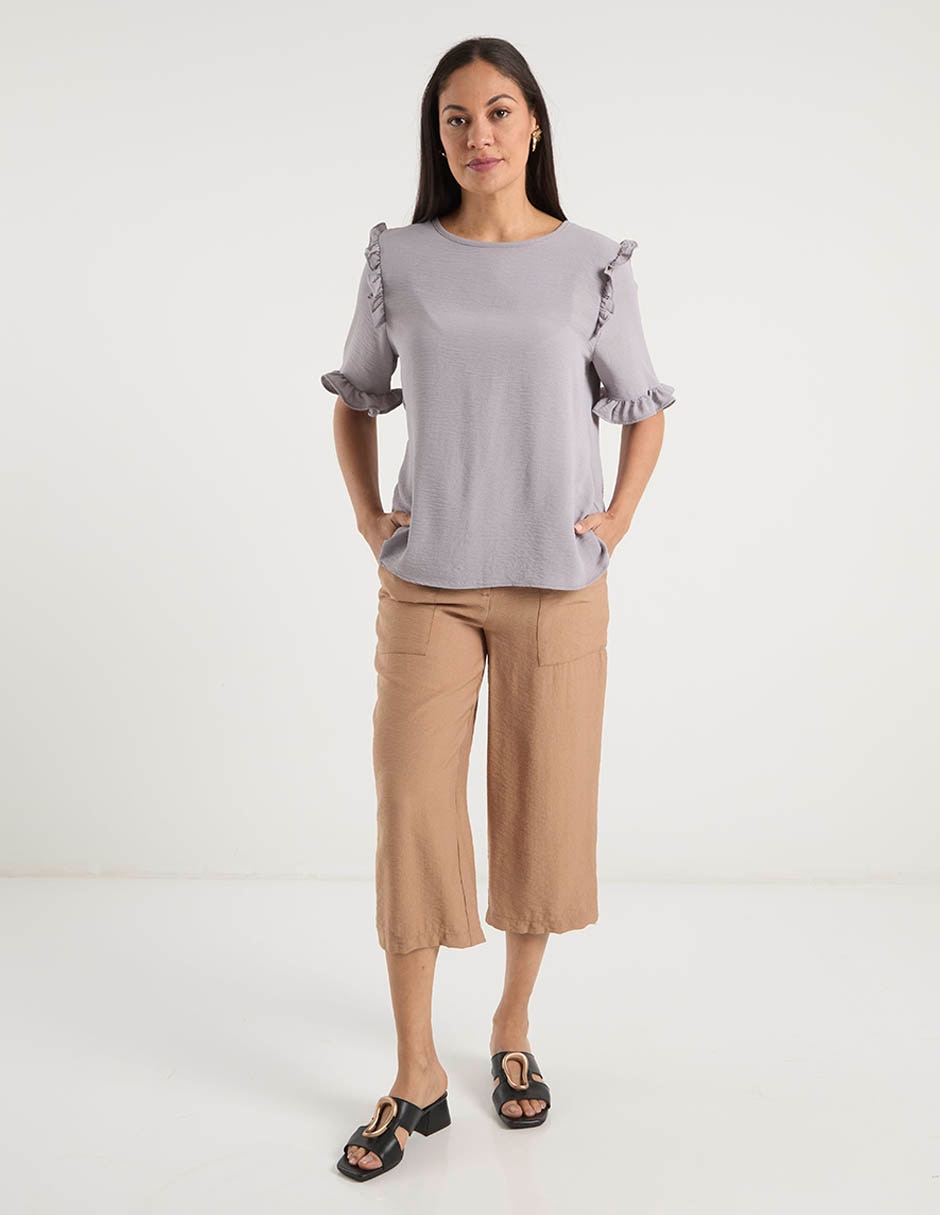 Pantalón straight para mujer 4