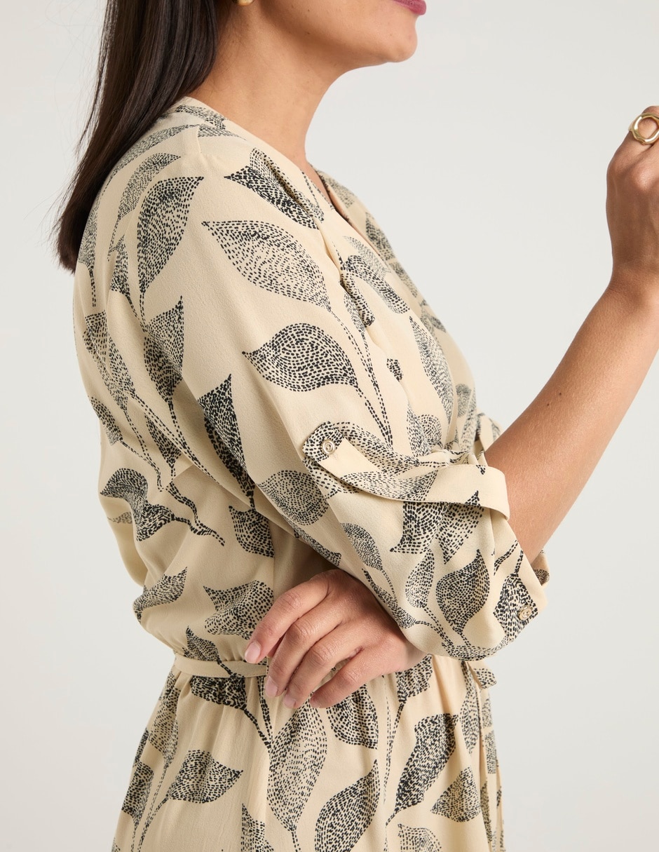 Vestido midi casual para mujer
