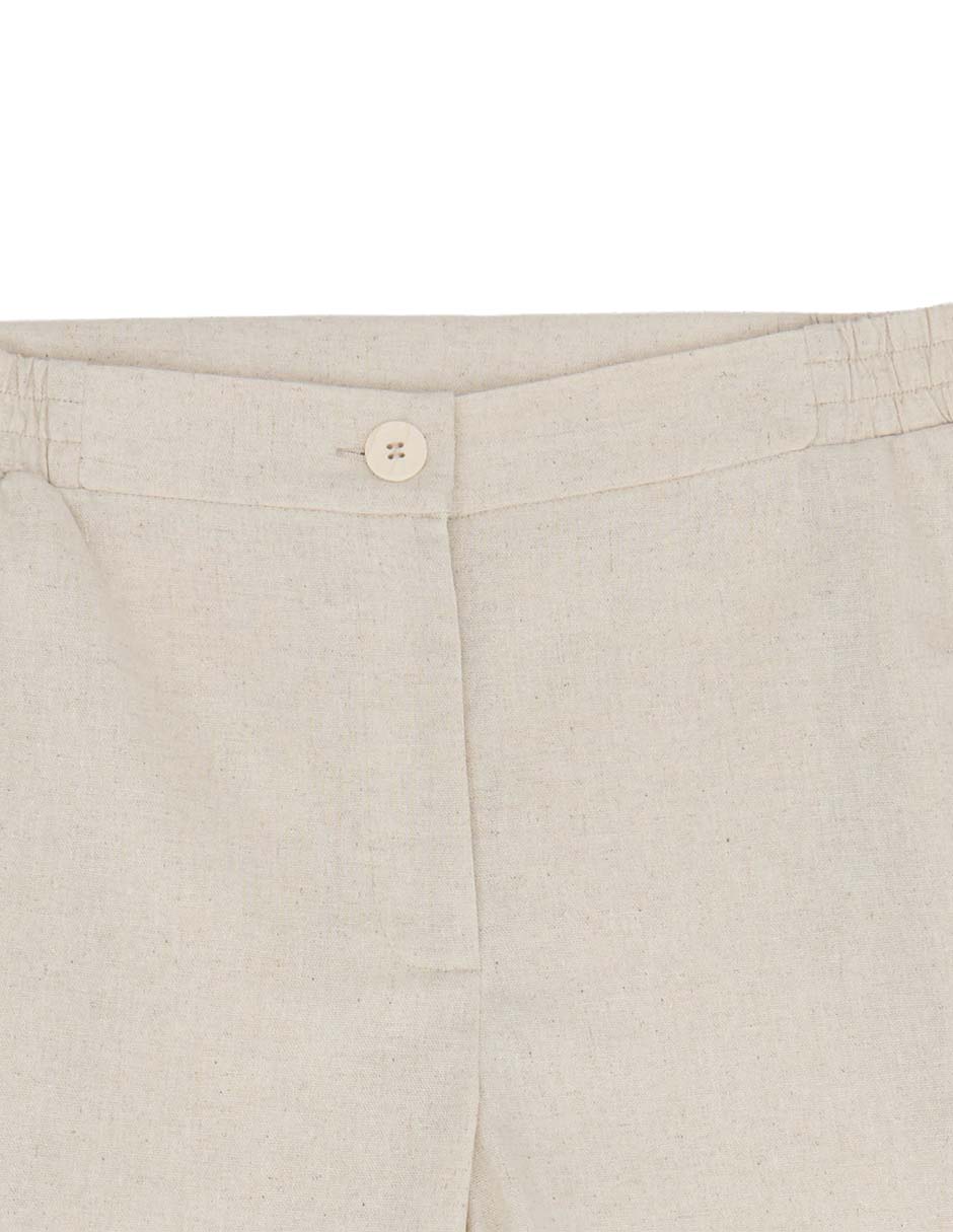 Pantalón capri recto para mujer 2