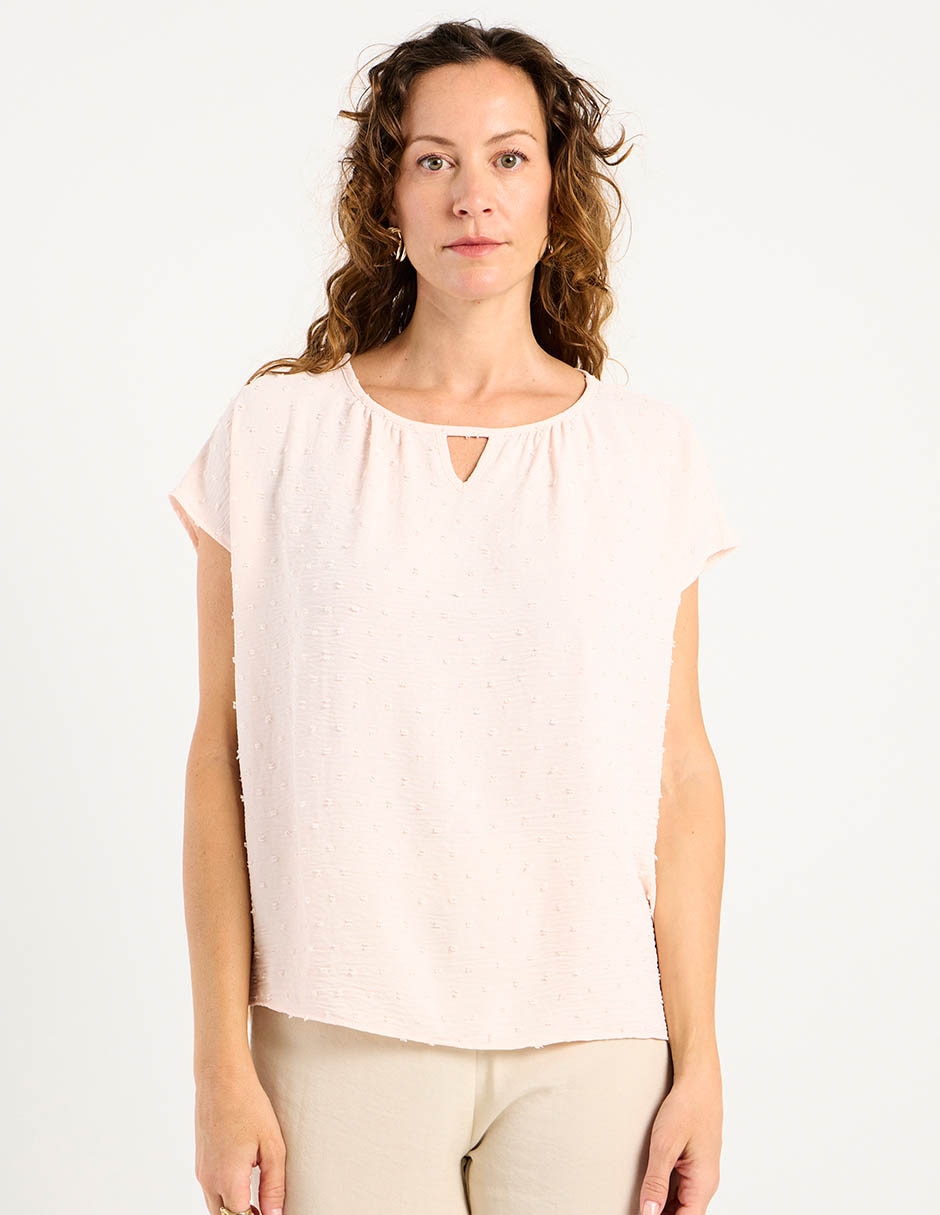 Blusa manga corta para mujer 1
